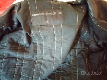 giubbotto pelle ducati 