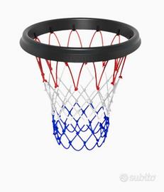 Rete basket portatile con supporto