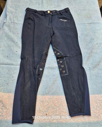 Pantalone da equitazione donna Fix design 