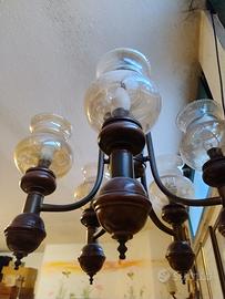 Lampadario vintage - shabby chic