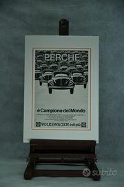 Stampa Pubblicitaria Volkswagen 1972