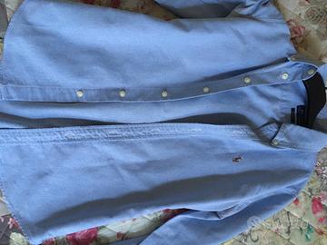 Camicia Ralph Lauren celeste