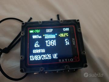 Computer Subacqueo Ratio Deep