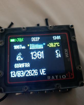 Computer Subacqueo Ratio Deep