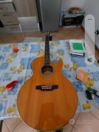 Chitarra  EP 5E NA  Amplificata Spalla mancante