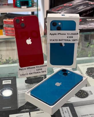 Apple iPhone 13 256GB - BATTERIA 100%