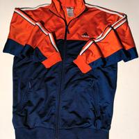 Felpa Adidas Blu Arancione- 16 Anni Vintage Ottime