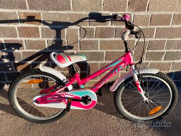 Bicicletta bambina con rotelle nuova