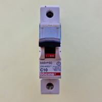 Bticino F81/10 10A unipolare magnetotermico C10 1P