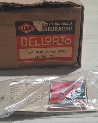 scatola e libretto originale fiat 126