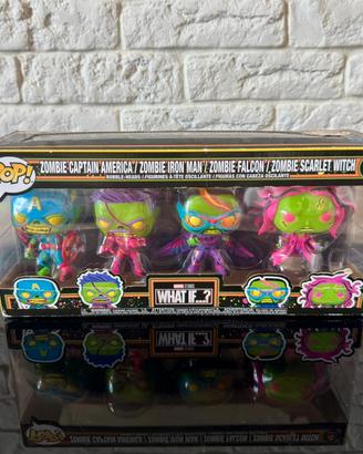 Funko Pop! Set 4 Zombie What If…? Marvel – Limited