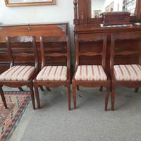 4 belle sedie dell'800 