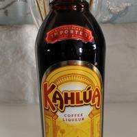 1 bottiglia liquore a caffè  kahlua