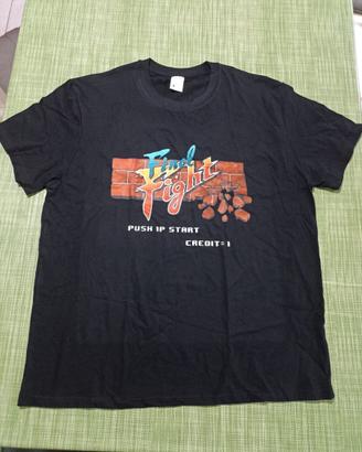 Final Fight - Maglietta Taglia L - Colore (Nero)