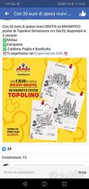 Poster topolino supermercato dok calabria