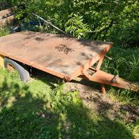 Rimorchio agricolo piano 3m x 1,5m