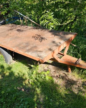 Rimorchio agricolo piano 3m x 1,5m