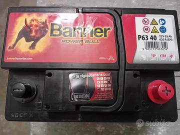 BATTERIA BANNER 63 AH NUOVA 