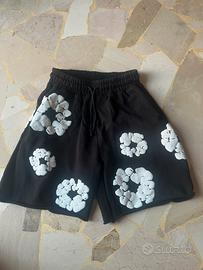 pantaloncini denim tears