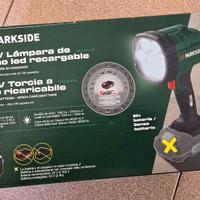Torcia Led Parkside 20V/2500Lumen Nuova Scontrino