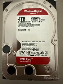 Hard Disk 4TB Western Digital RED