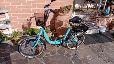 bici graziella elettrica pedalata assistita