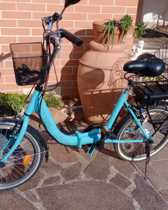 bici graziella elettrica pedalata assistita