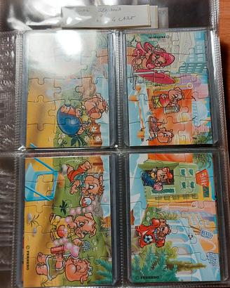 puzzle kinder  maialini Germania 