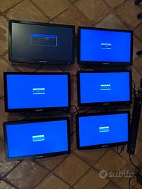 Televisore con DVD United 22" lotto di 6 pezzi