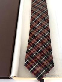 Louis Vuitton Tie Cravatta Krawatte Tartan