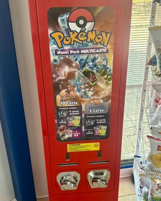 Distributore Carte Pokemon palline giochi