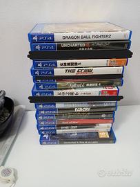 Lotto 13 giochi ps4, si vende anche singolarmente.