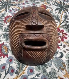 Maschera Africana Kifwebe originale Congo