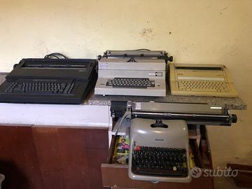 macchine da scrivere OLIVETTI