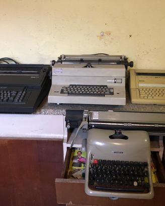 macchine da scrivere OLIVETTI