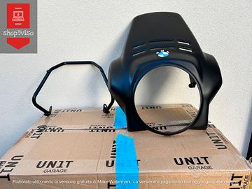 Unit Garage Cupolino+supporto gps Bmw Ninet scra