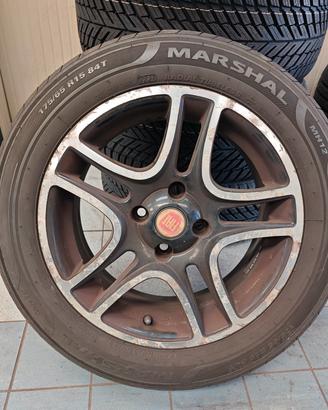 Cerchi in lega originali Fiat 15” + gomme 175/65 R
