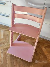 Sedia Stokke Tripp Trapp rosa