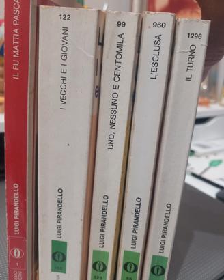 Pirandello 5 libri