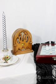 Radio in Miniatura in Legno marchio Lenoir Vintage