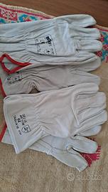 guanti in pelle per lavoro