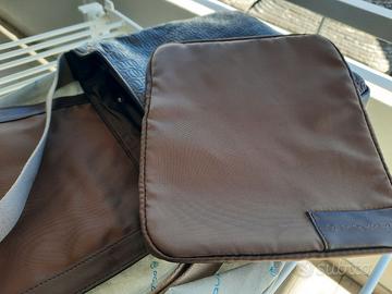 PIQUADRO borsa messenger tracolla da uomo in pelle