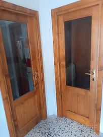 porte in massello di pino, 070per 200
