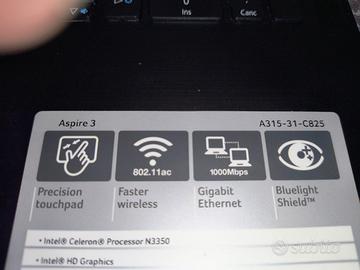 Acer Aspire 3 praticamente nuovo