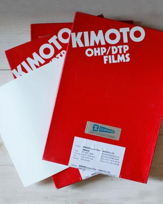 FOGLI PER STAMPA LASER «KIMOTO LASER FILM KIMOLEC»