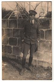 Cartolina/foto S/Ufficiale Regia Aeronautica 1924
