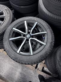 cerchi in lega più gomme invernali Renault clio 