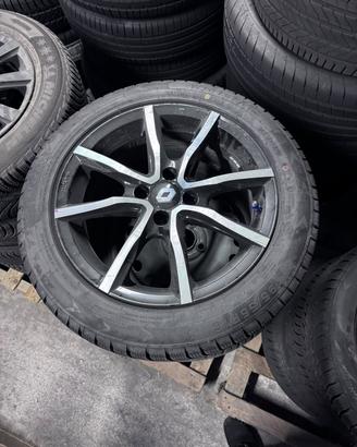 cerchi in lega più gomme invernali Renault clio 