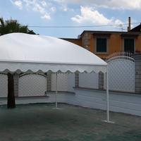 gazebo con telo in pvc