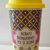 Tazza/bicchiere in ceramica Sorini Italia